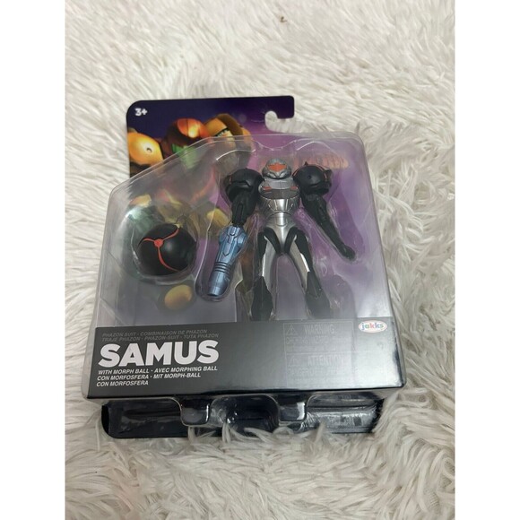 New Jakks Samus with Morph Ball Action Figure Toy - Picture 1 of 5